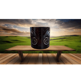 Moto racing motor tutkunlarına özel baskı porselen çay kahve fincanı