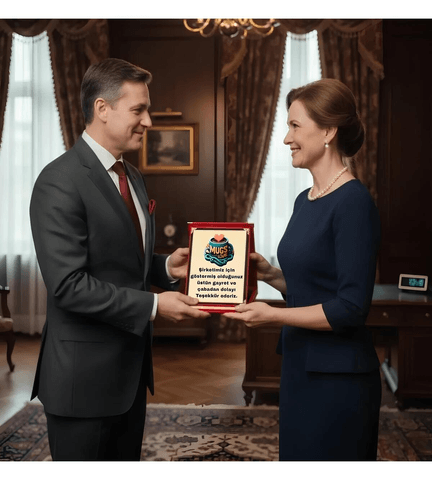 Kişiye özel 1 nci kalite kişiselleştirilebilir Sen tasarla Orta BOY KIRMIZI KADİFE PLAKET