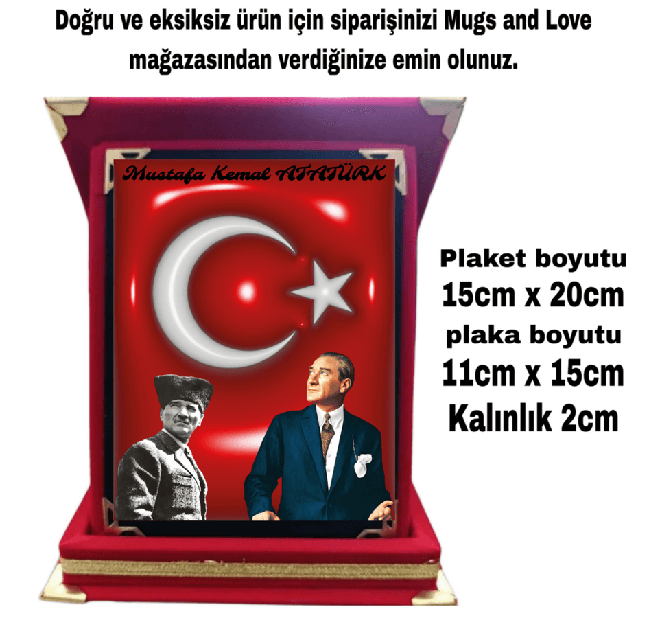 Mustafa Kemal ATATÜRK plaket