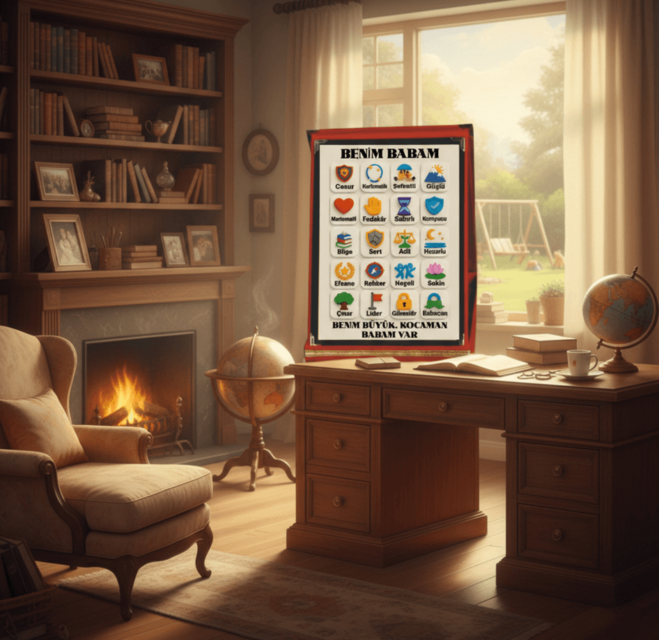 Benim babam, Baba ya özel, Babalar günü en anlamlı hediye, orta boy plaket