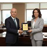 Kişiye özel plaket büyük boy mavi, lacivert plaket, resmi plaket