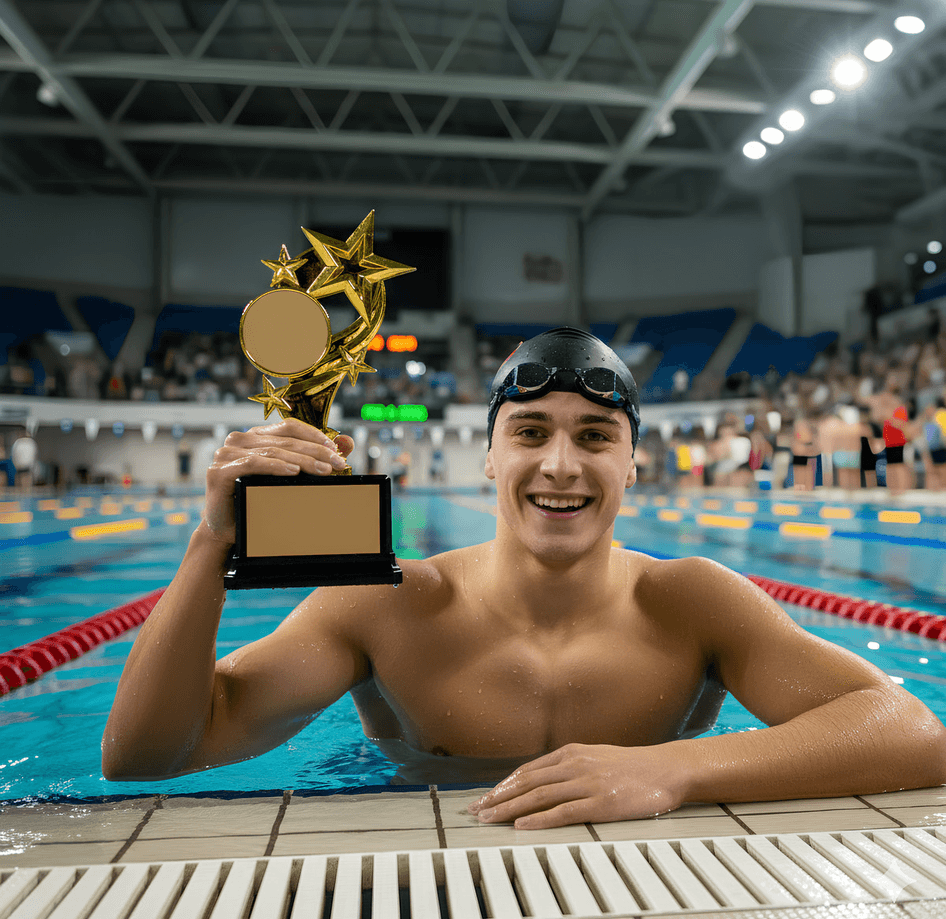 Kişiye özel orta boy ödül kupası