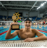 Kişiye özel orta boy ödül kupası