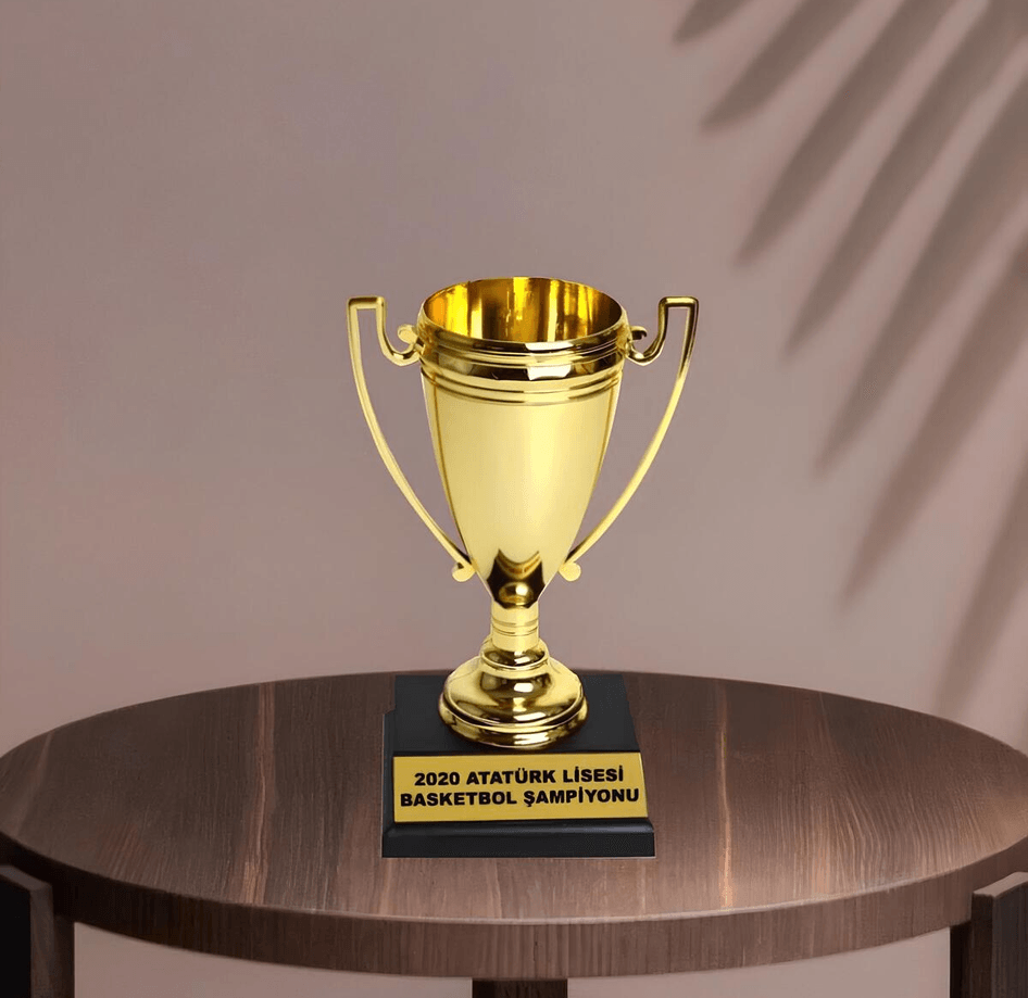 Kişiye özel Orta boy Sen tasarla kişiye özel şampiyon ödül kupası sevgiliye anneye arkadaşa hediye