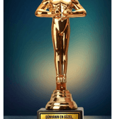 Kendin tasarla kişiye özel OSCAR ödül BÜYÜK BOY