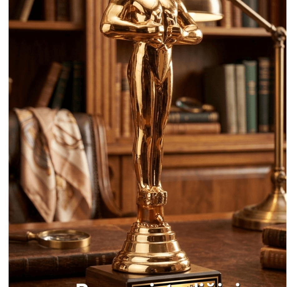 Kendin tasarla kişiye özel OSCAR ödül BÜYÜK BOY