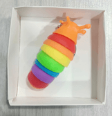 Sevimli salyangoz turuncu lüks anahtarlık çanta aksesuar