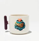 Kişiye özel Seramik Kulpu Lila Çay / Kahve / Latte Fincanı