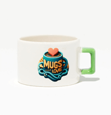 Kişiye özel Seramik Kulpu Açık Yeşil Çay / Kahve / Latte