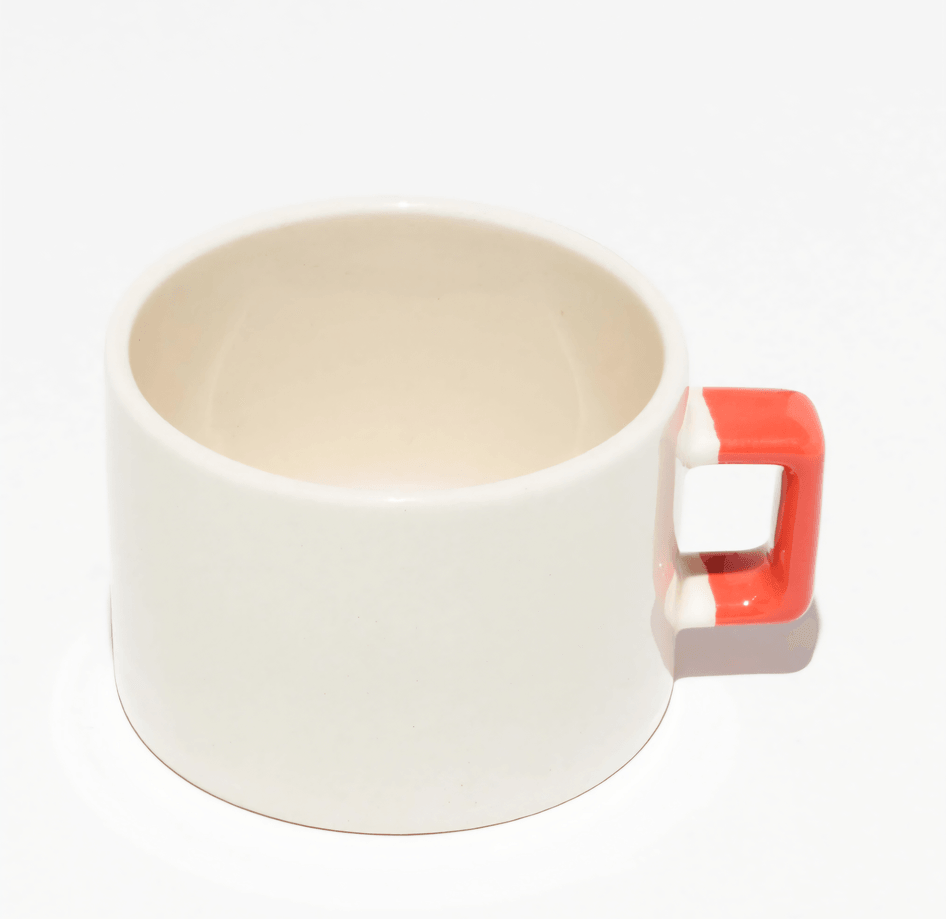 Kişiye özel Seramik Kulpu Pembe Çay / Kahve / Latte