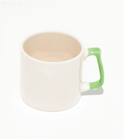 Kişiye özel Seramik Kulpu Açık Yeşil Çay / Kahve / Latte