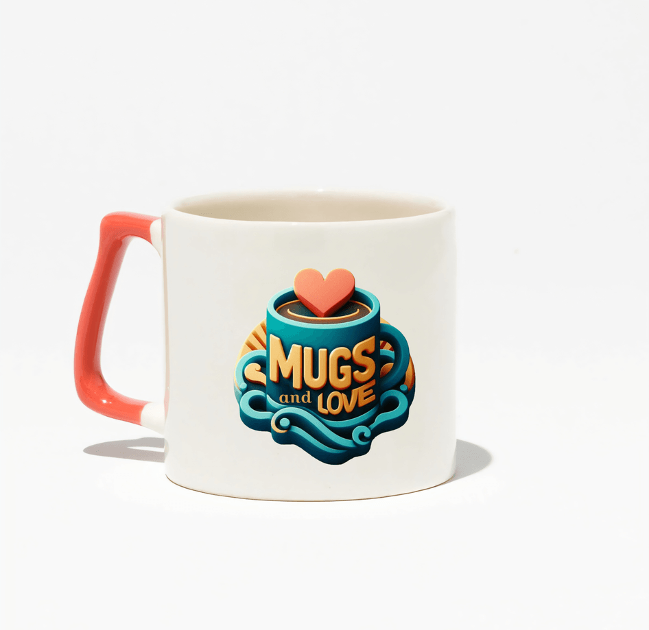 Kişiye özel Seramik Kulpu Pembe Çay / Kahve / Latte