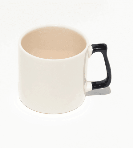 Kişiye özel Seramik Kulpu Siyah Çay / Kahve / Latte