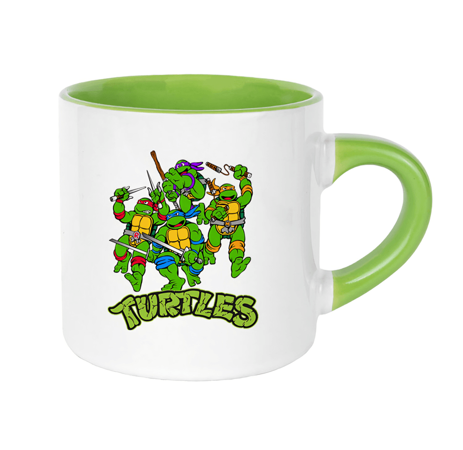 Kişiye özel Porselen Kulpu ve İçi Yeşil Çay / Kahve / Latte