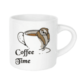 Kişiye özel Porselen Kulpu ve İçi Beyaz Çay / Kahve / Latte