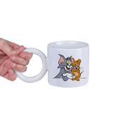 Kişiye özel Porselen Kulpu Beyaz Büyük Boy fincan