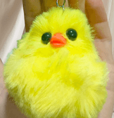 Sevimli civ civ ponpon lüks anahtarlık çanta aksesuar