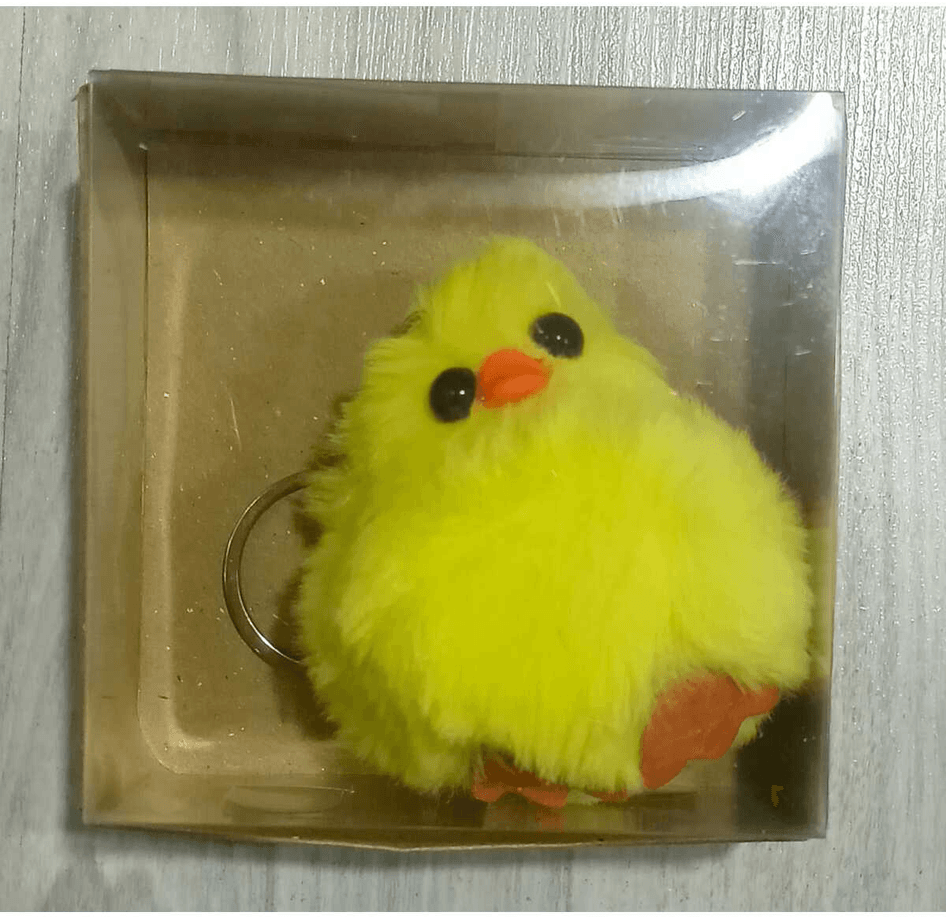 Sevimli civ civ ponpon lüks anahtarlık çanta aksesuar