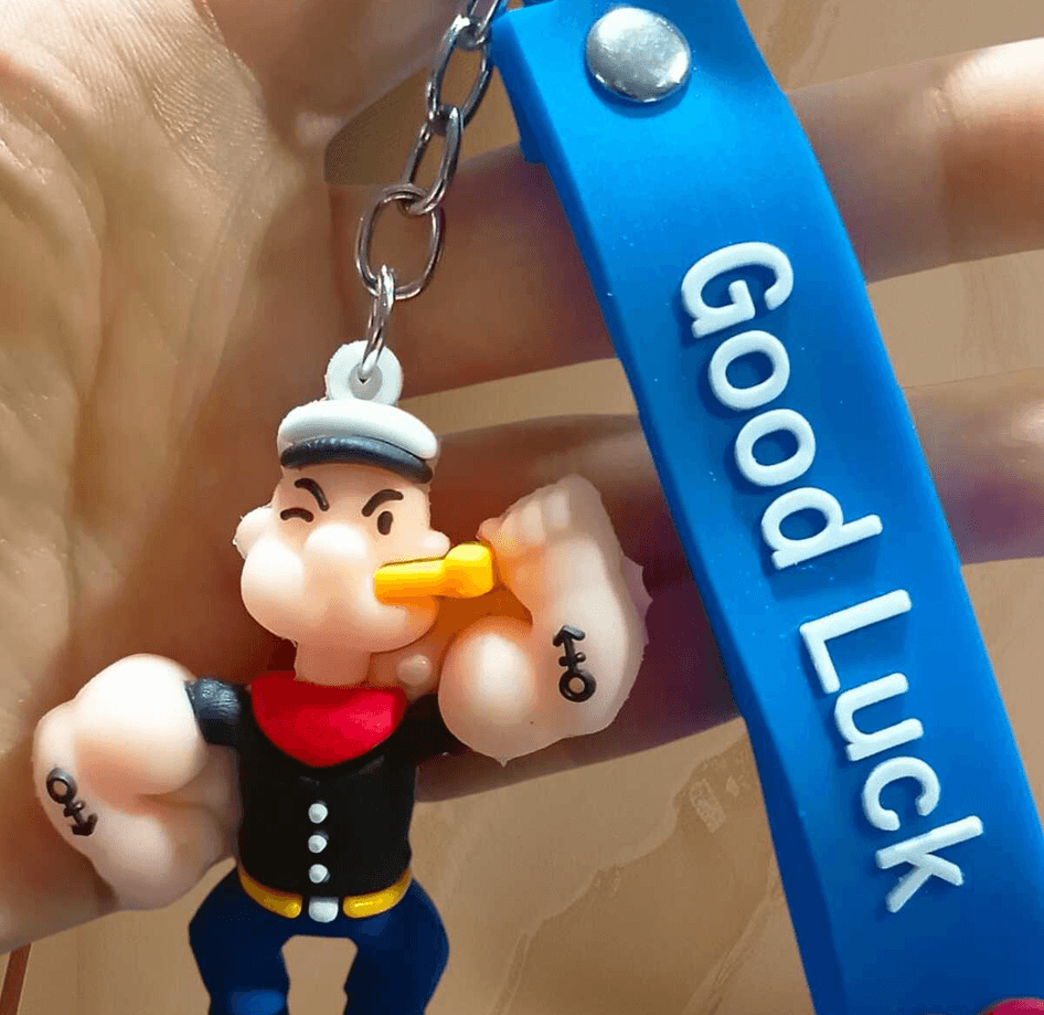 Temel Reis silikon lüks anahtarlık çanta aksesuar