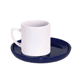 Kişiye özel Tabaği Lacivert Türk Kahvesi Fincanı