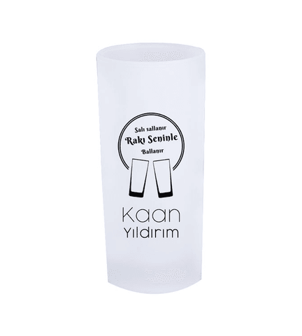 Kişiye Özel Buzlu Rakı Kadehi