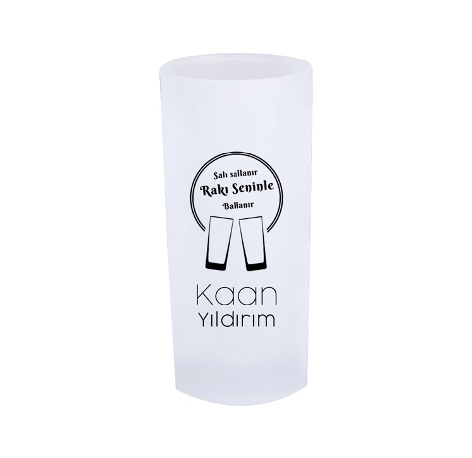 Kişiye Özel Buzlu Rakı Kadehi