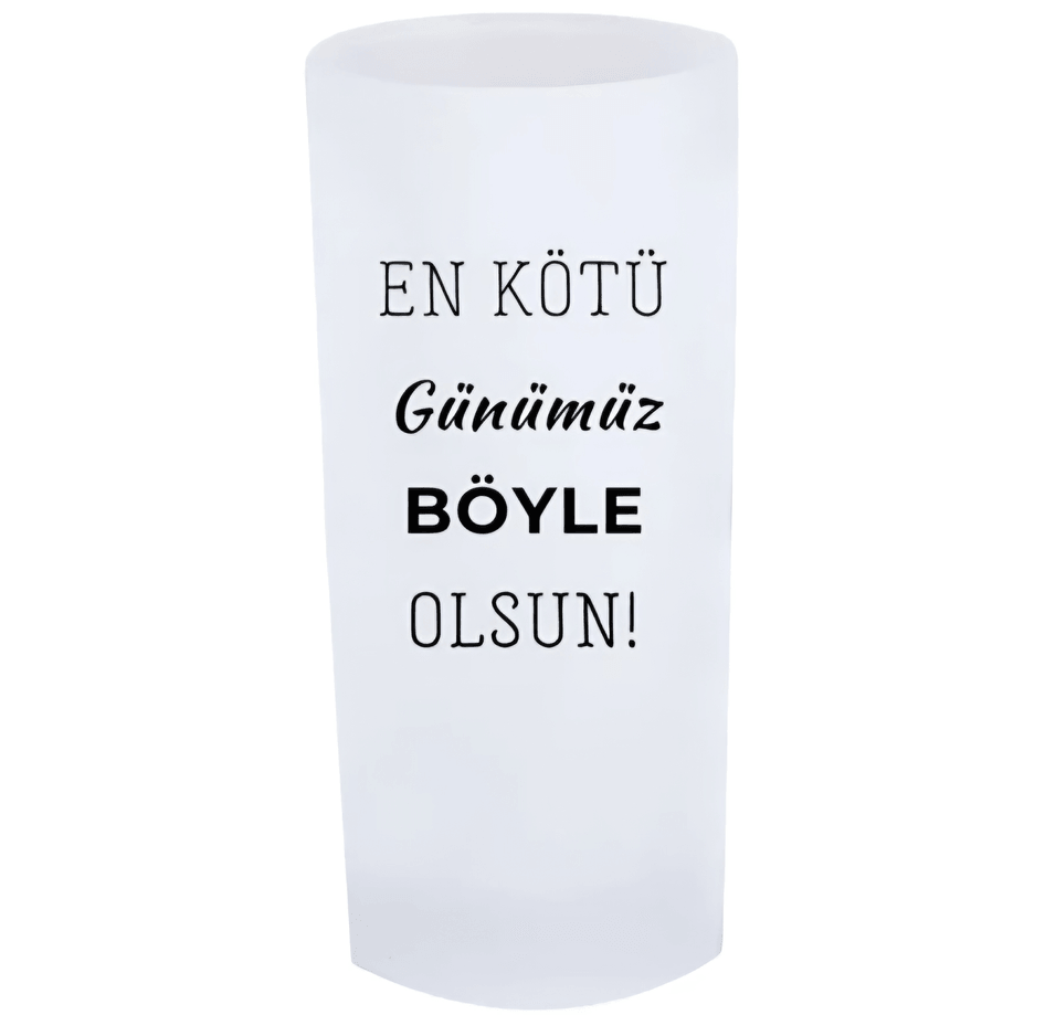 Kişiye Özel Buzlu Rakı Kadehi