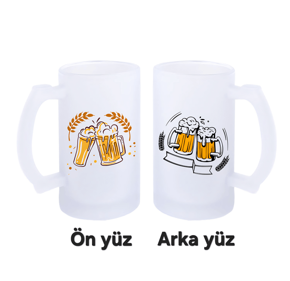 Kişiye özel Buzlu Bira Bardağı