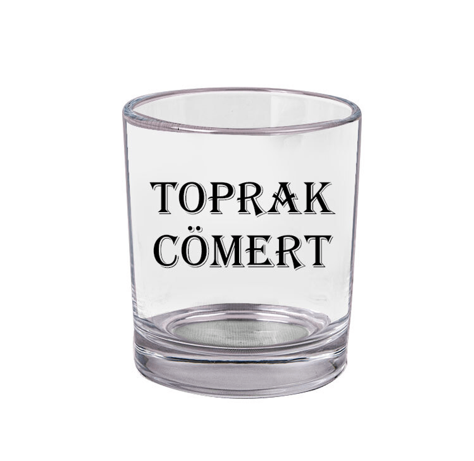 Kişiye özel Şeffaf Viski Bardağı