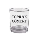 Kişiye özel Şeffaf Viski Bardağı