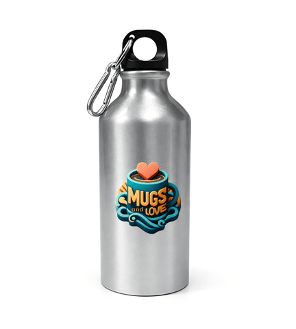 Kişiye özel Gri Su Matarası