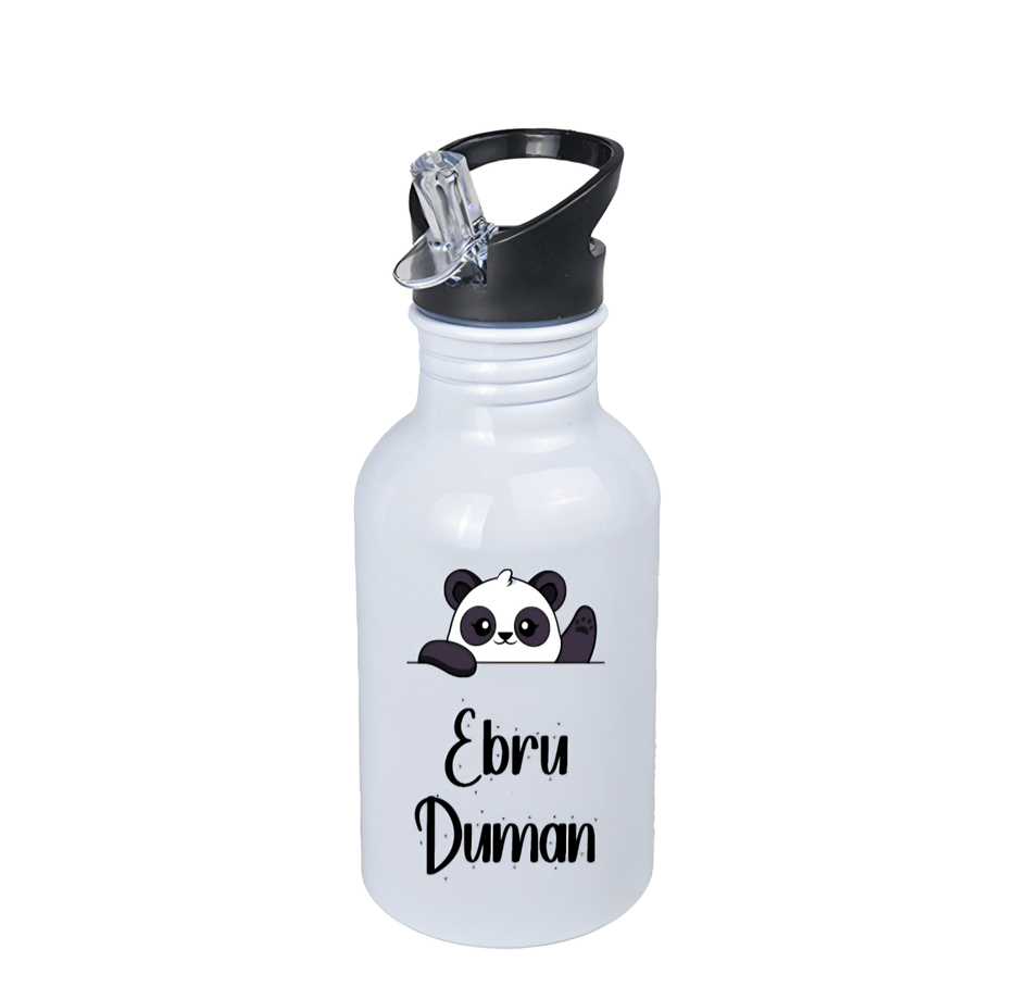 Kişiye özel Kopçalı Pipetli Matara