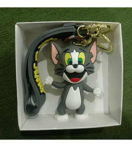 Tom ve jerry, Tom silikon lüks büyük boy anahtarlık çanta aksesuar