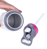 Kişiye özel Alüminyum Mavi Pipetli Matara