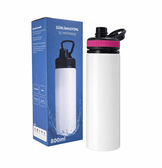 Kişiye özel Pembe Alüminyum Matara