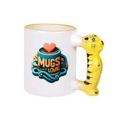 Kişiye özel Kaplan Kulp Çocuk Kupa