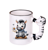 Kişiye özel Zebra Kulp Çocuk Kupa