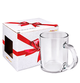 Kişiye özel Şeffaf Cam Kupa