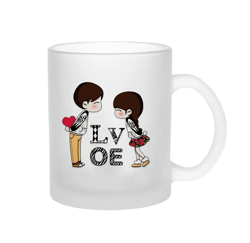 Kişiye özel Buzlu Cam Kupa