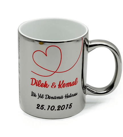 Kişiye özel Aynalı Gümüş Kupa