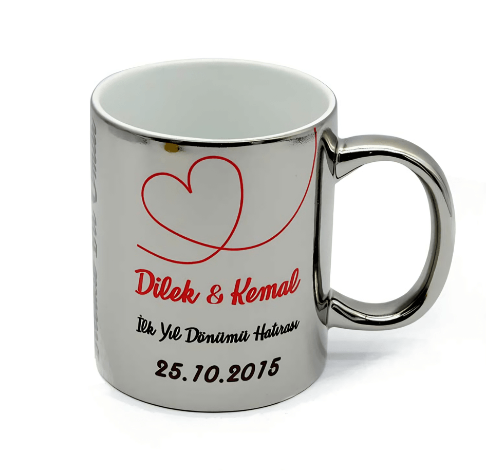 Kişiye özel Aynalı Gümüş Kupa