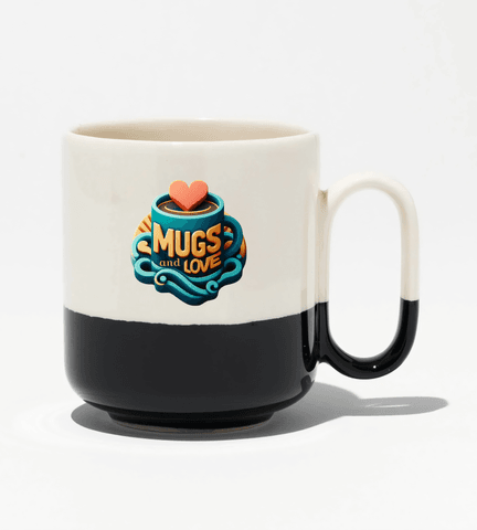 Kişiye özel Siyah Şeritli Pro Seramik Kupa