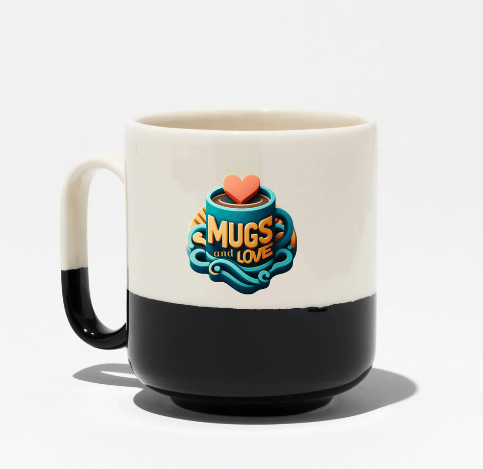 Kişiye özel Siyah Şeritli Pro Seramik Kupa