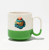 Kişiye özel Yeşil Şeritli Pro Seramik Kupa