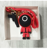 Squid Game DAİRE silikon lüks büyük boy anahtarlık çanta aksesuar
