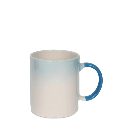 Kişiye özel Mavi Geçişli Seramik Kupa