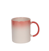 Kişiye özel Kırmızı Geçişli Seramik Kupa