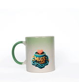 Kişiye özel Yeşil Geçişli Seramik Kupa