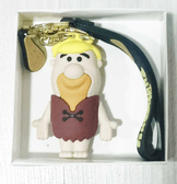 Taş devri Barney silikon lüks büyük boy anahtarlık çanta aksesuar