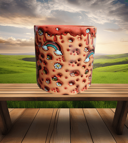 Winnie The Pooh Tiger Baskı Porselen Fincan